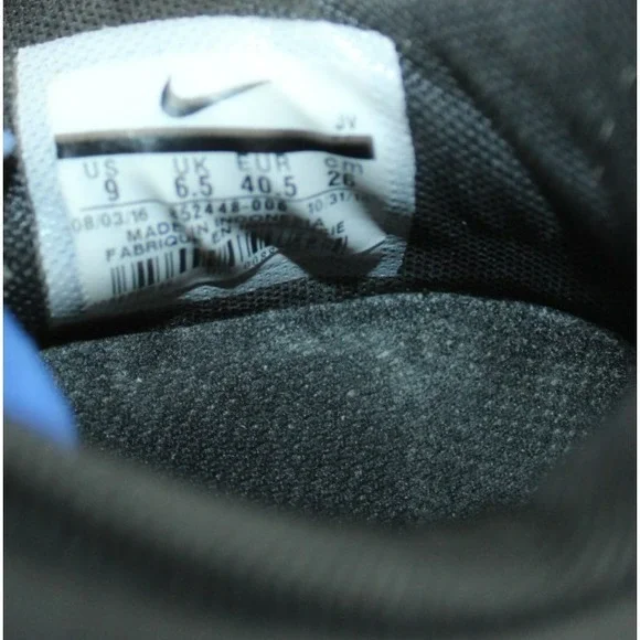 Nike FS Lite Run Womens Size 9 Black Blue Running Walking Shoes 852448-006 - Picture 9 of 10